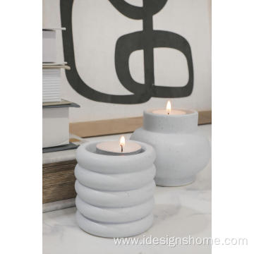 Ring Tank Type Candle Holder